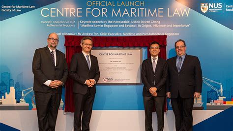 Maritime law centre sets sail .